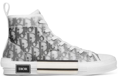 dior b23 high top logo oblique womens|white Dior converse.